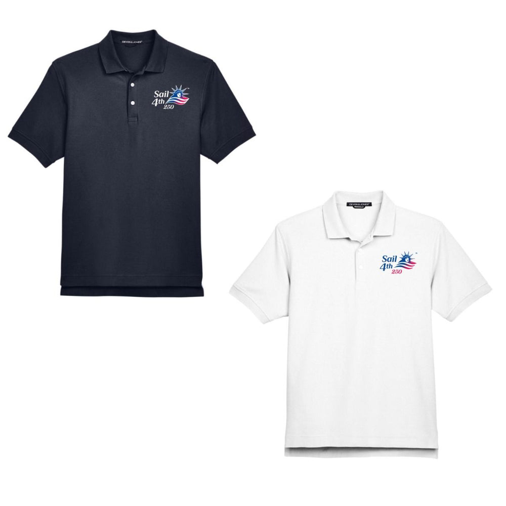 Sail 4th 250 New York Men's Pique Polo