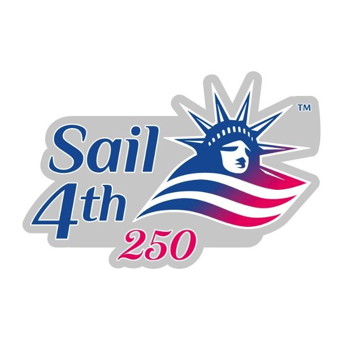 Sail 4th 250 New York Primary Logo Lapel Pin