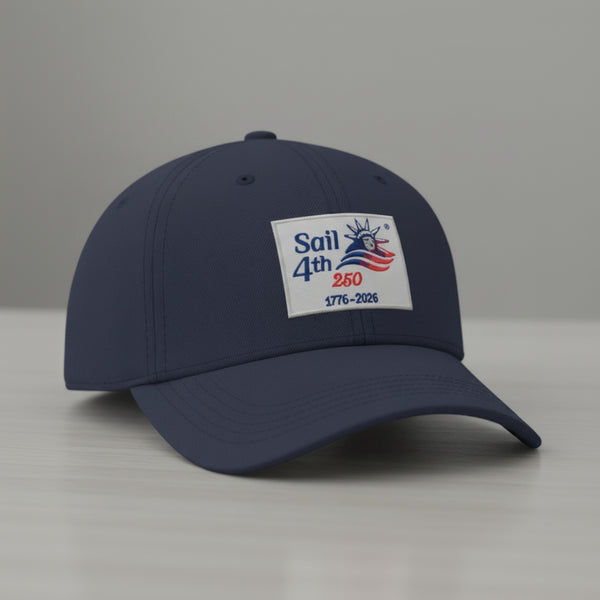 Sail4th 250 Logo Embroidred Patch - Hat Not Included