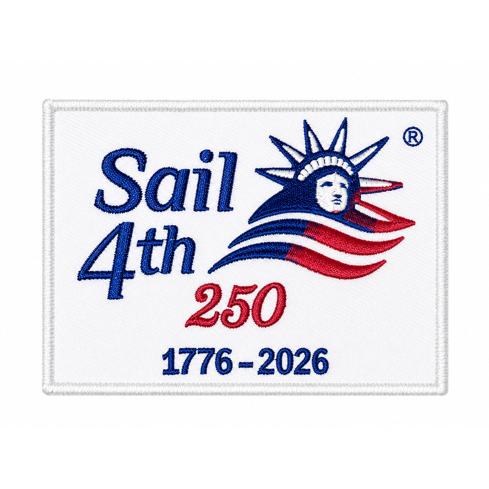 Sail4th 250 Logo Embroidered Patch