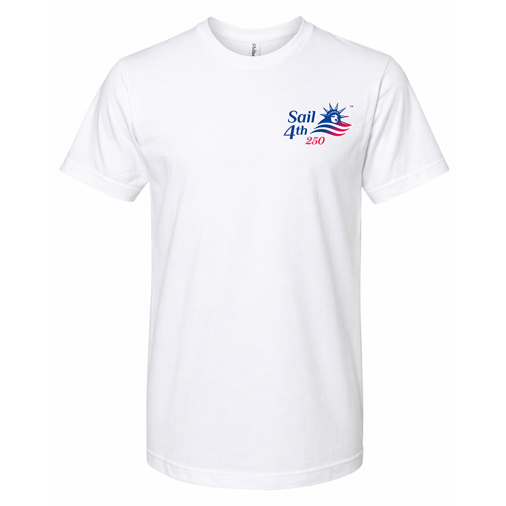 Sail 4th 250 New York Poster T-Shirt