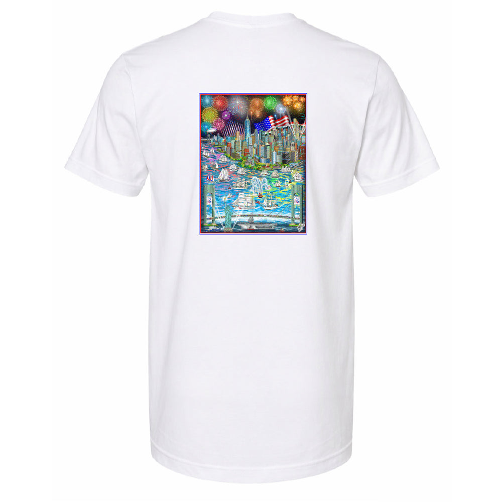 Sail 4th 250 New York Poster T-Shirt