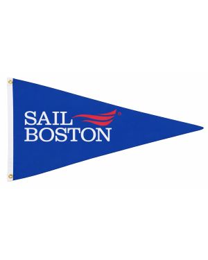 Sail 250 Logo BOSTON Pennant - Double Sided Print
