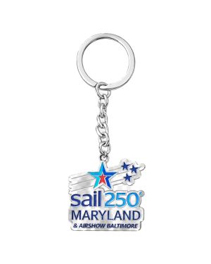 Sail 250 Logo MARYLAND Key Chain