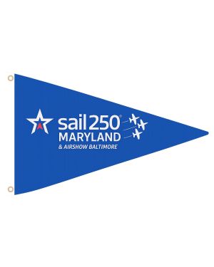 Sail 250 Logo MARYLAND Pennant