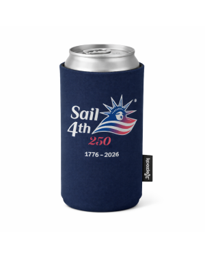 Sail4th 250 Beverage Cooler Koozie Navy Product View