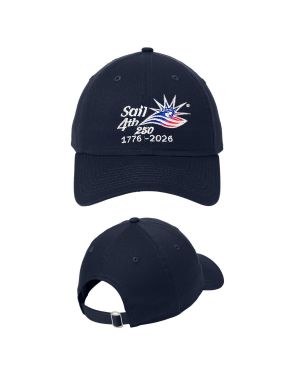 Sail4th 250 Primary Logo Navy Adjustable Cap