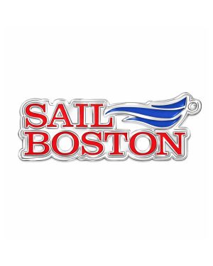 Sail4th 250 Logo SAIL BOSTON Lapel Pin