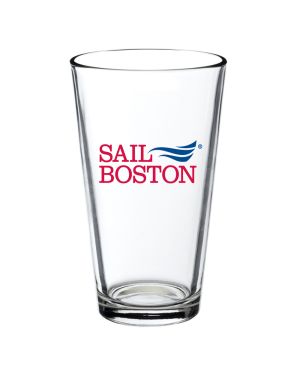 Sail Boston Primary Logo Pint Glass