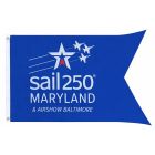 Sail 250 Logo MARYLAND Dovetail Flag