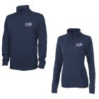 Sail4th 250 Primary Logo Heather Navy Fleece 1/4 Zip Pullover Men's & Women's Product View