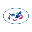 Sail4th 250 Primary Logo Oval Magnet