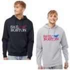 Sail Boston Primary Logo Hoodie Sweatshirt Available Colors